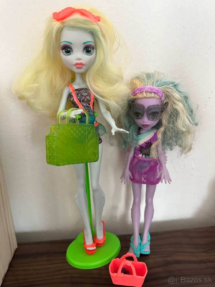 Monster high Lagoona a jej sestra Kelpie G2
