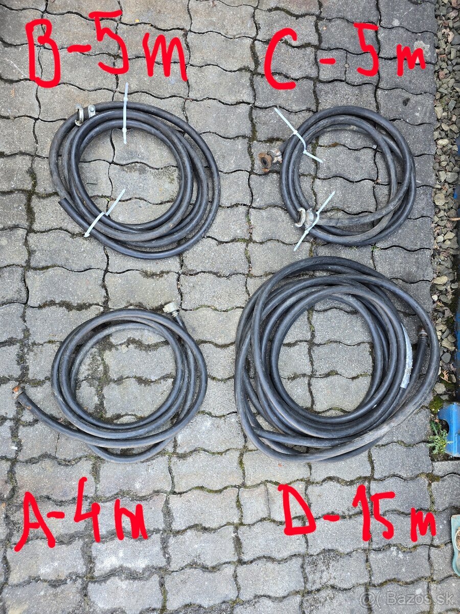 29 m hadice ku kompresoru