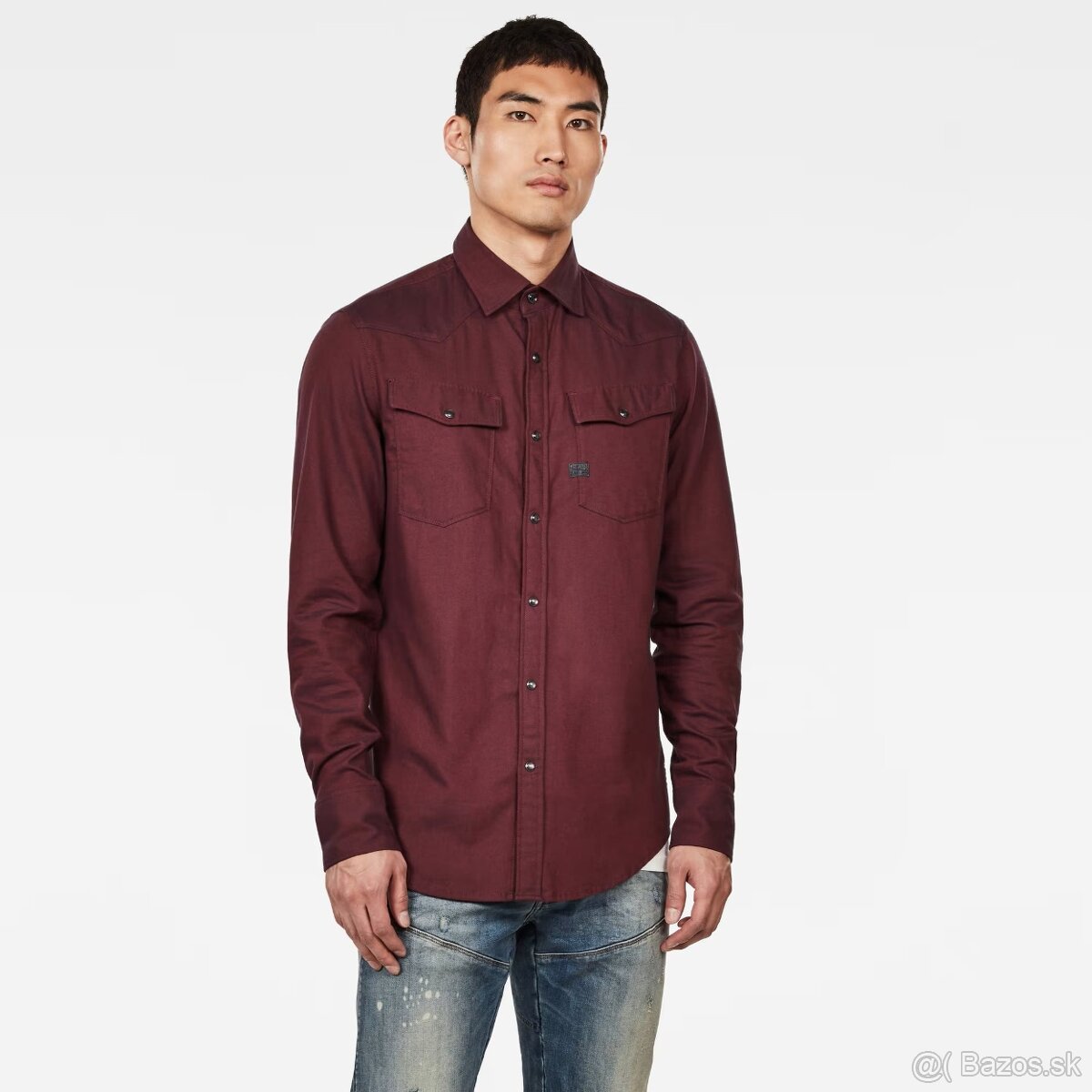 Košela G-STAR 3301 SLIM SHIRT, veľ. S