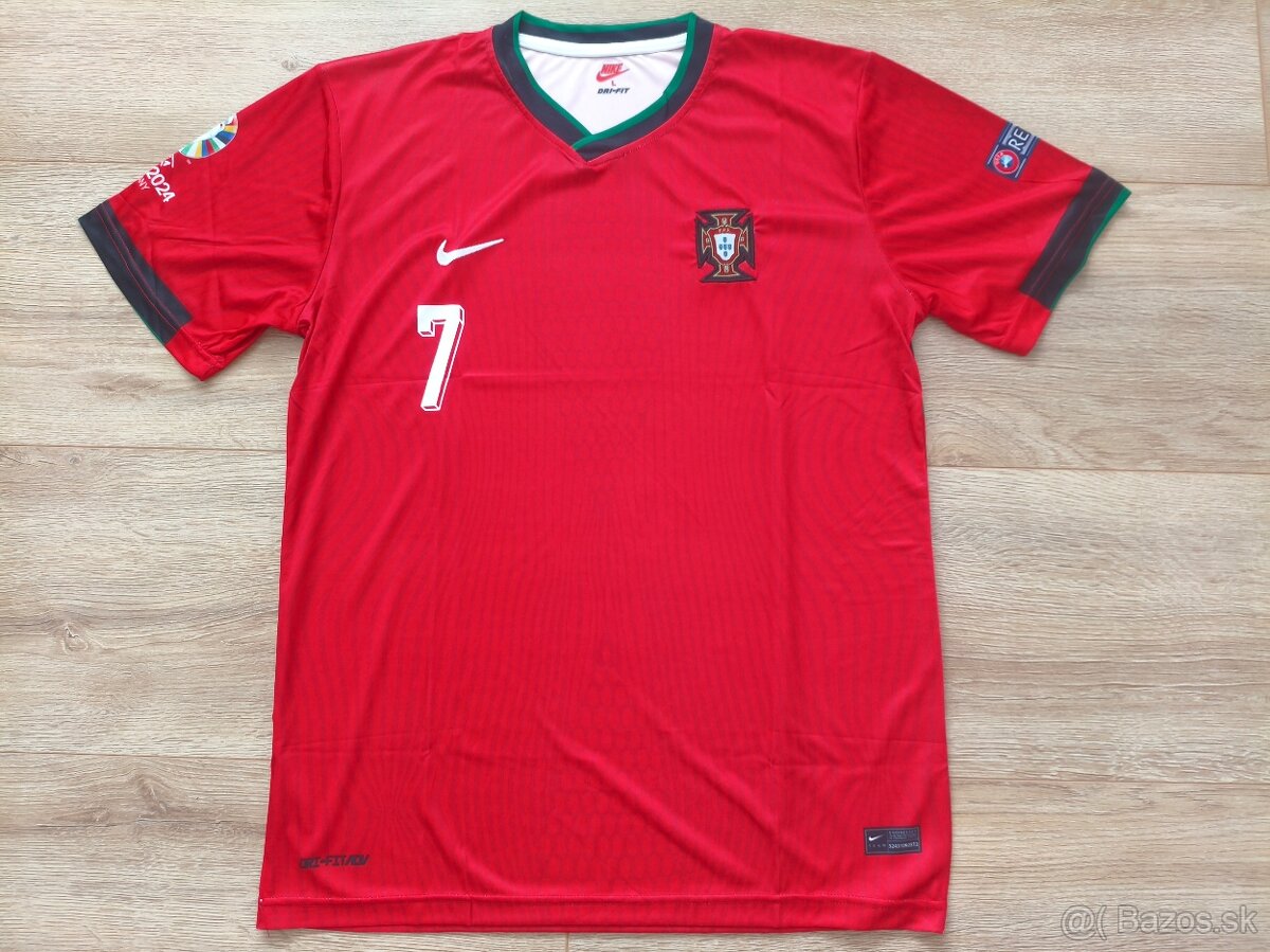 Futbalový dres Ronaldo Portugalsko - NOVÝ - EURO24