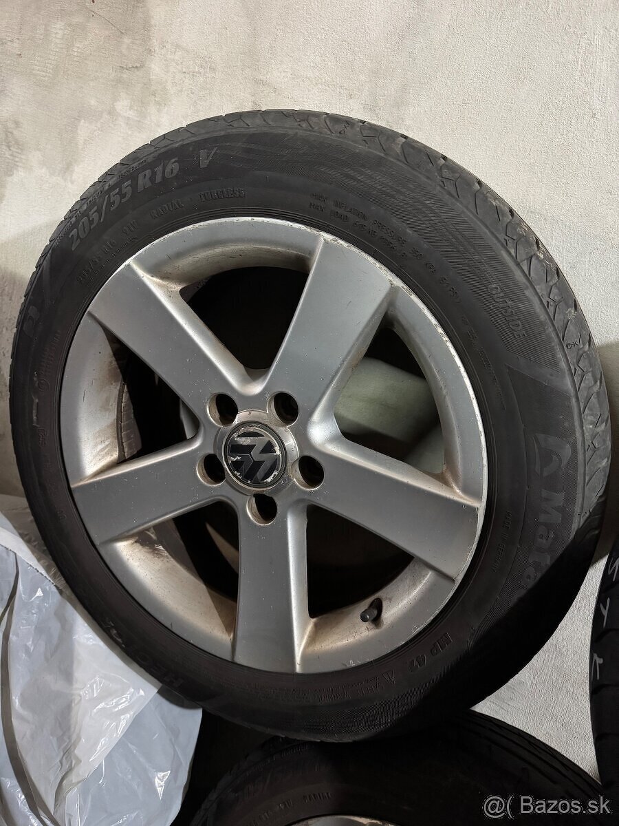 Originál ALU disky Volkswagen 5x112 R16 57,1mm
