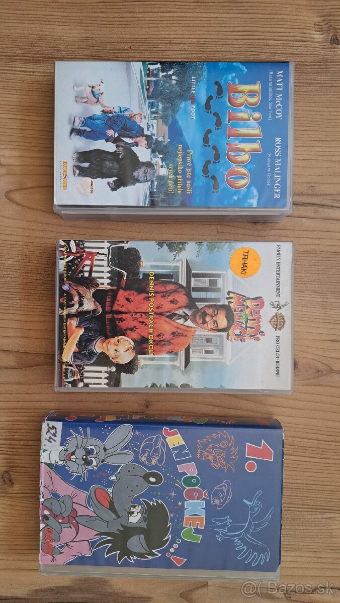 VHS kazety