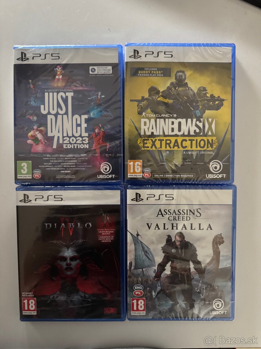 Hry na PS5 ZABALENÉ NOVÉ