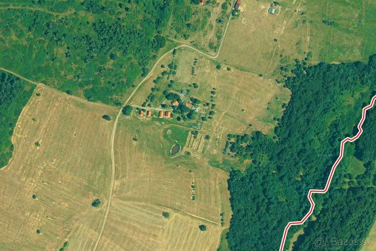 Predaj Usadlosť, 145100 m2, Zemiansky Vrbovok, Okres Krupina