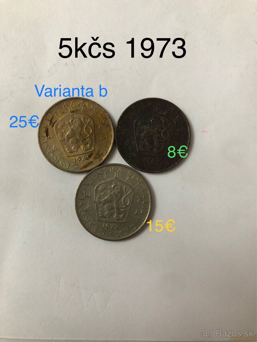 Mince (5kčs)