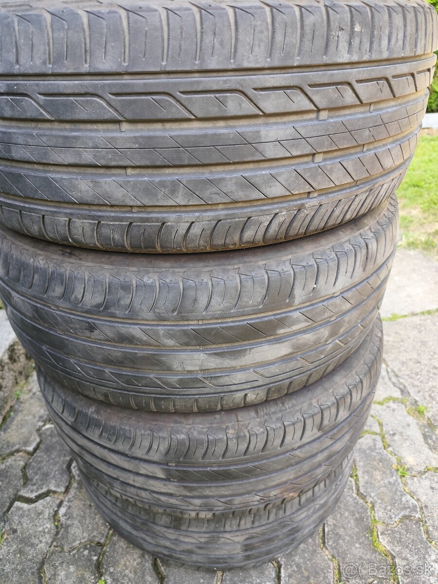 4ks letné pneumatiky Bridgestone 215/50 R18