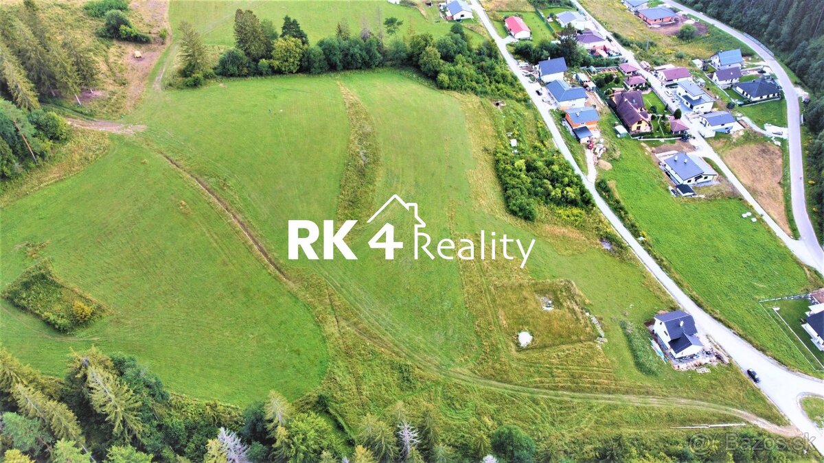 RK4 - NA PREDAJ - Investičný pozemok - Snežnica - okr Kysuck