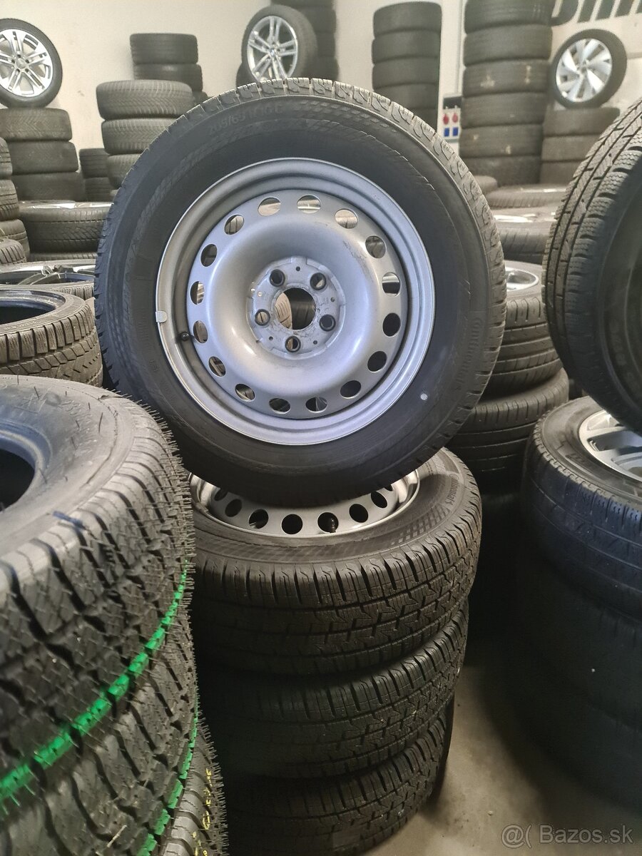 5X112 R16 PLECHY ORG MERCEDES+ ZIMNE  PNEU 205/65R16c