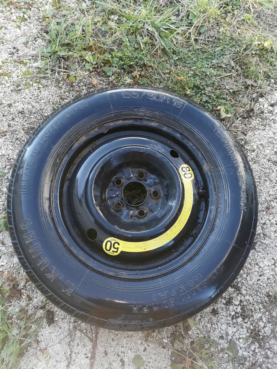 Predám dojazdovku 5x114,3