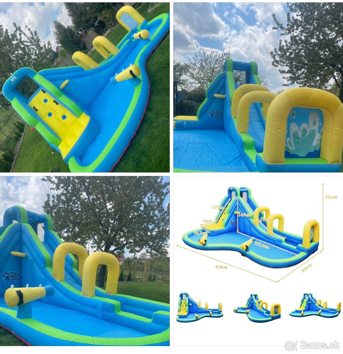 Nafukovacie hrady prenájom