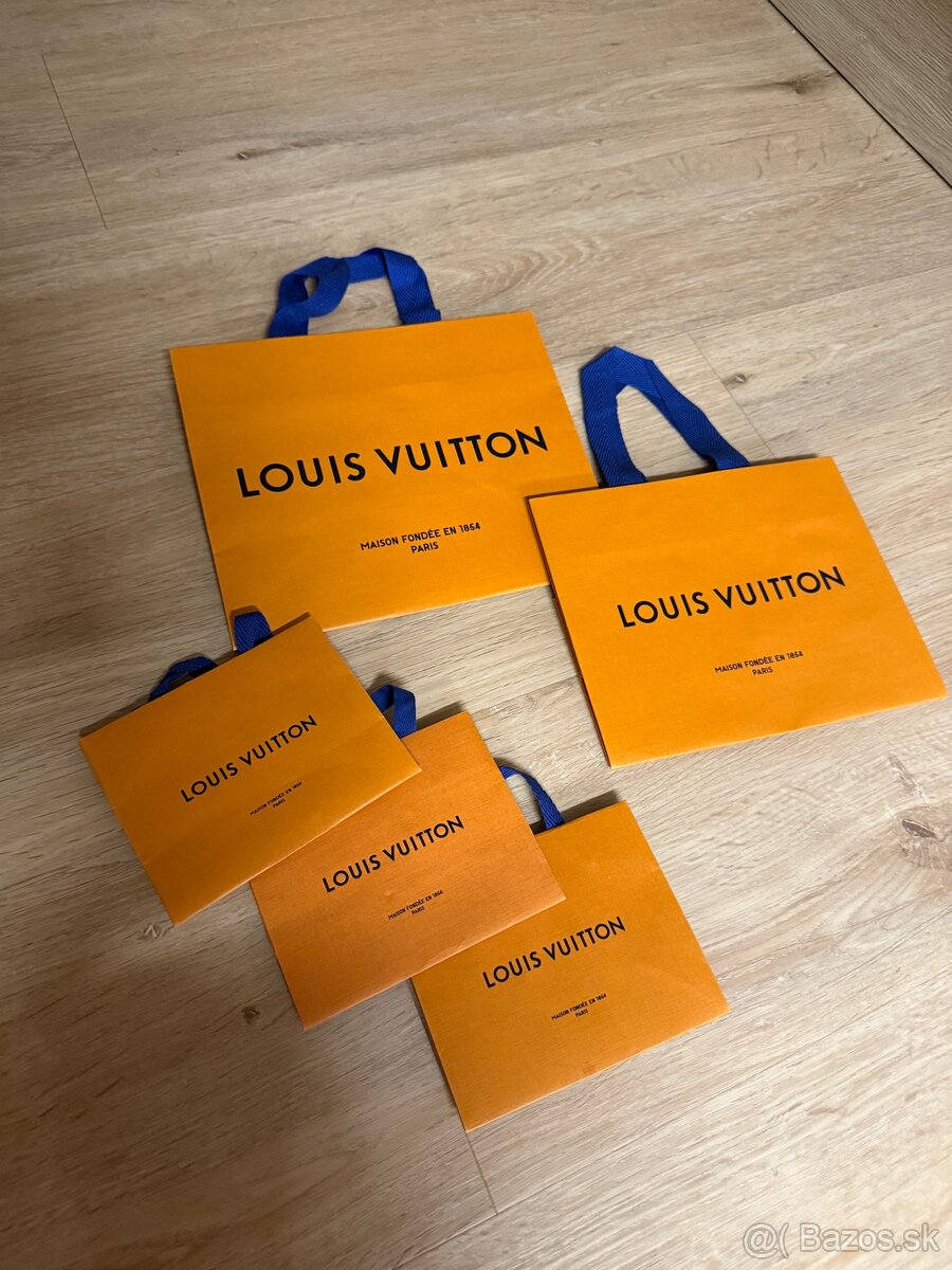Louis Vuitton tašky a dust bagy