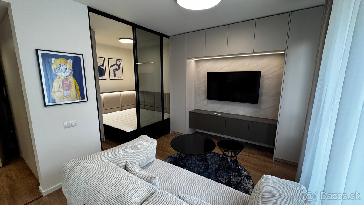 1-izbový byt na prenájom spolu s Cabrio FIAT 500 - Bory