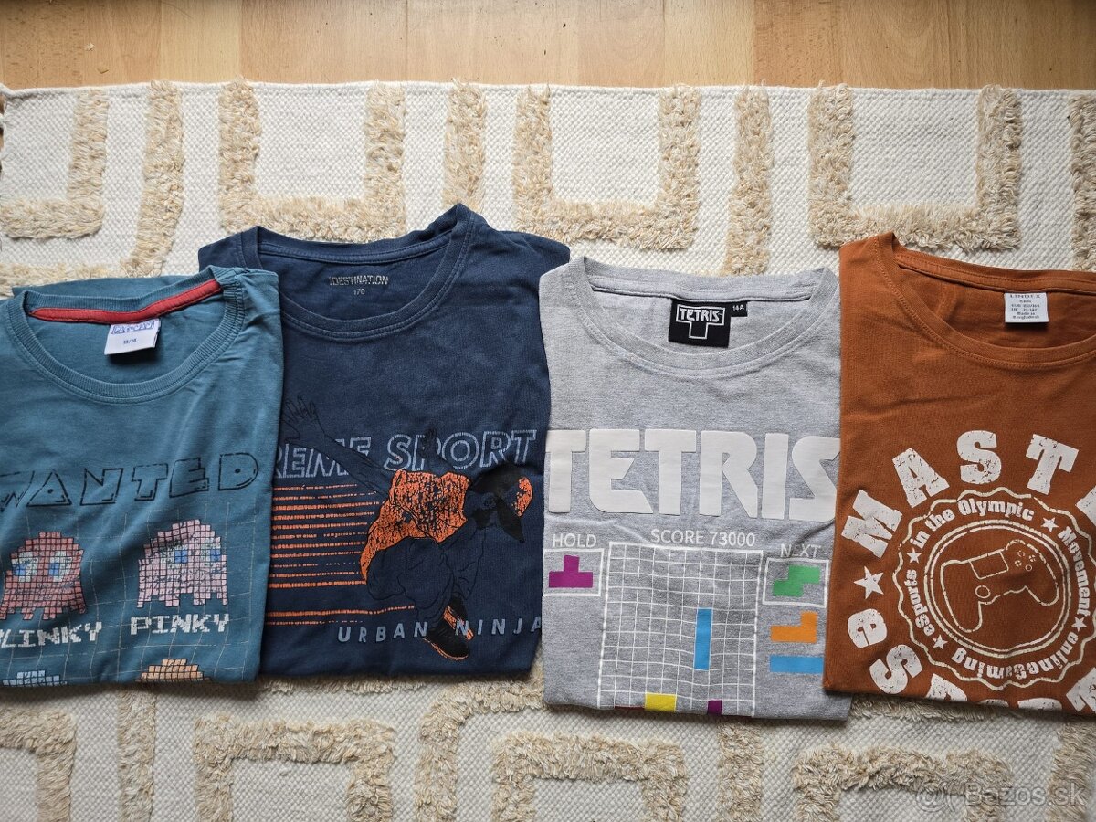 4xd tričko s krátkym rukávom 164