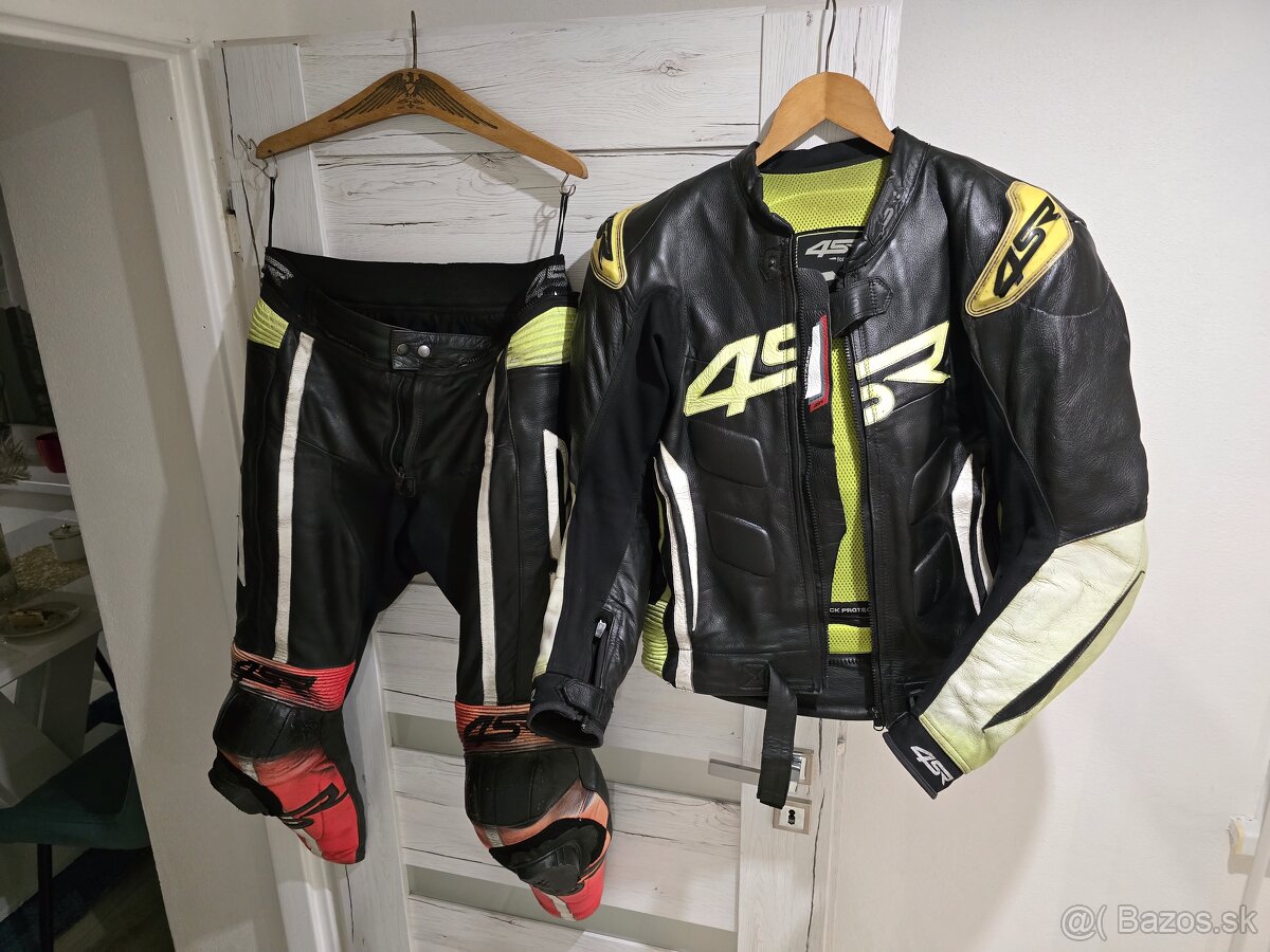 KOMBINÉZA 4SR RACING NEON VEĽKOSŤ 54