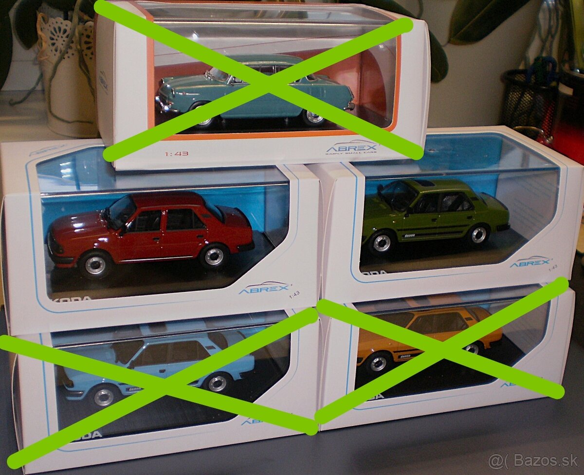 ŠKODA 120L /1984/ , ABREX , 1:43