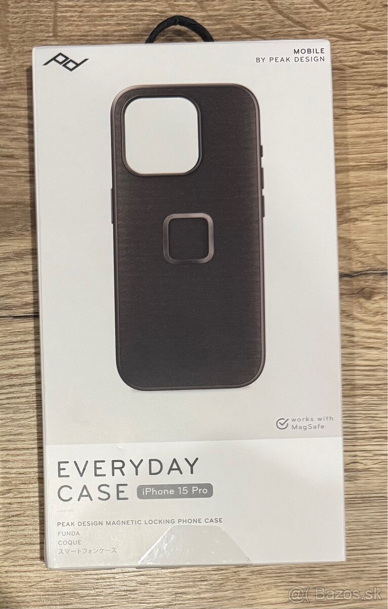 KRYT IPHONE 15 PRO PEAK DESIGN