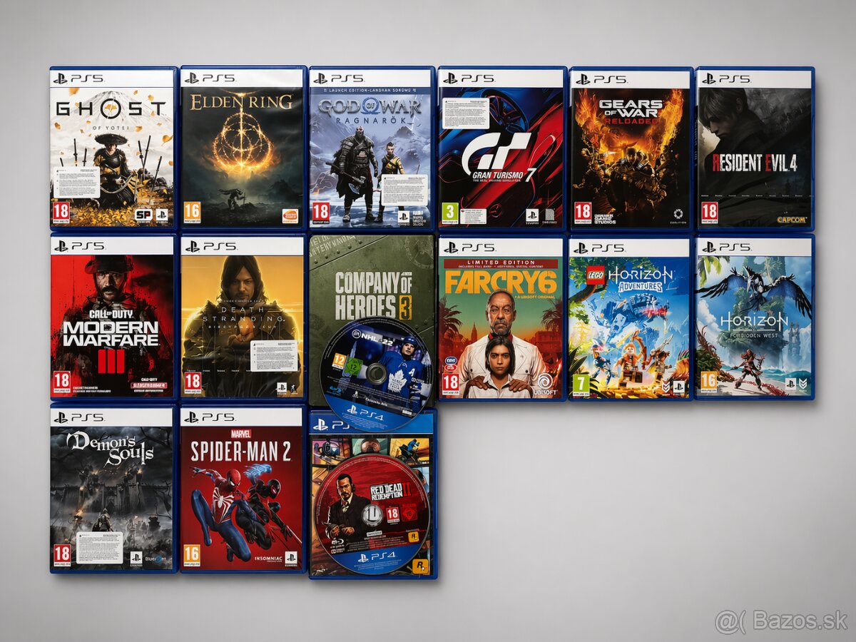 Predám hry na Playstation 5