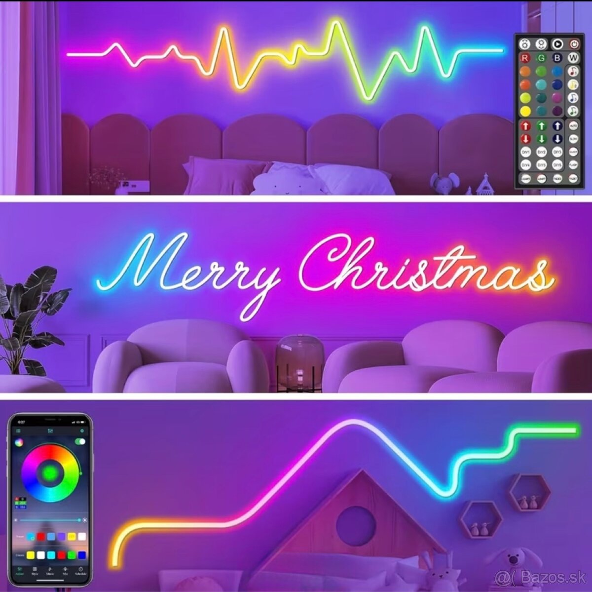 Neónový LED pás