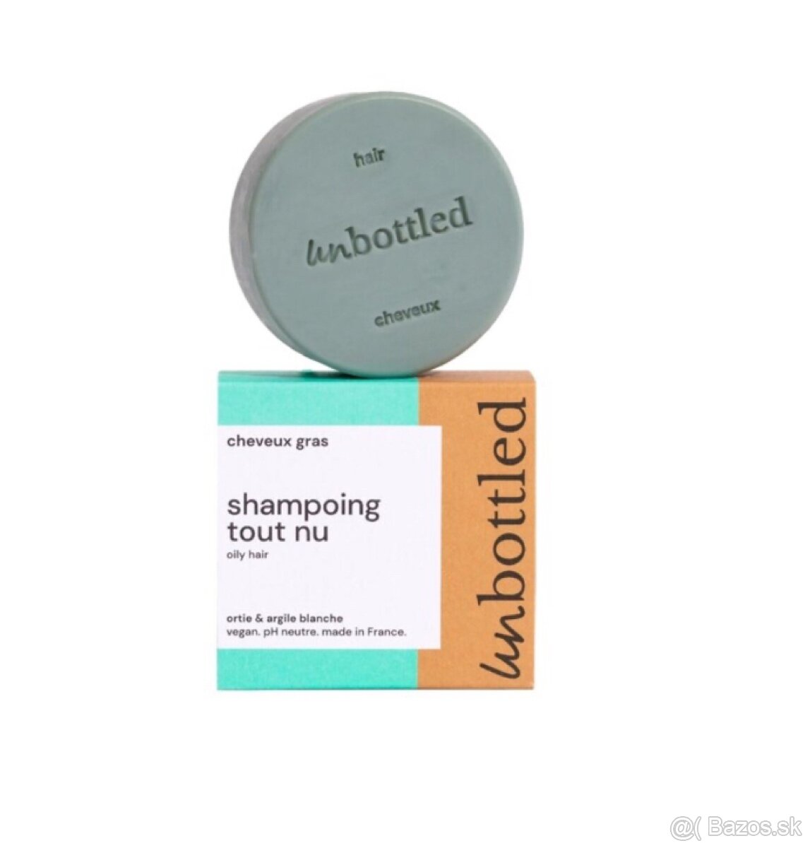 Shampoing Solide Tout Nu - Cheveux Gras & Pellicules