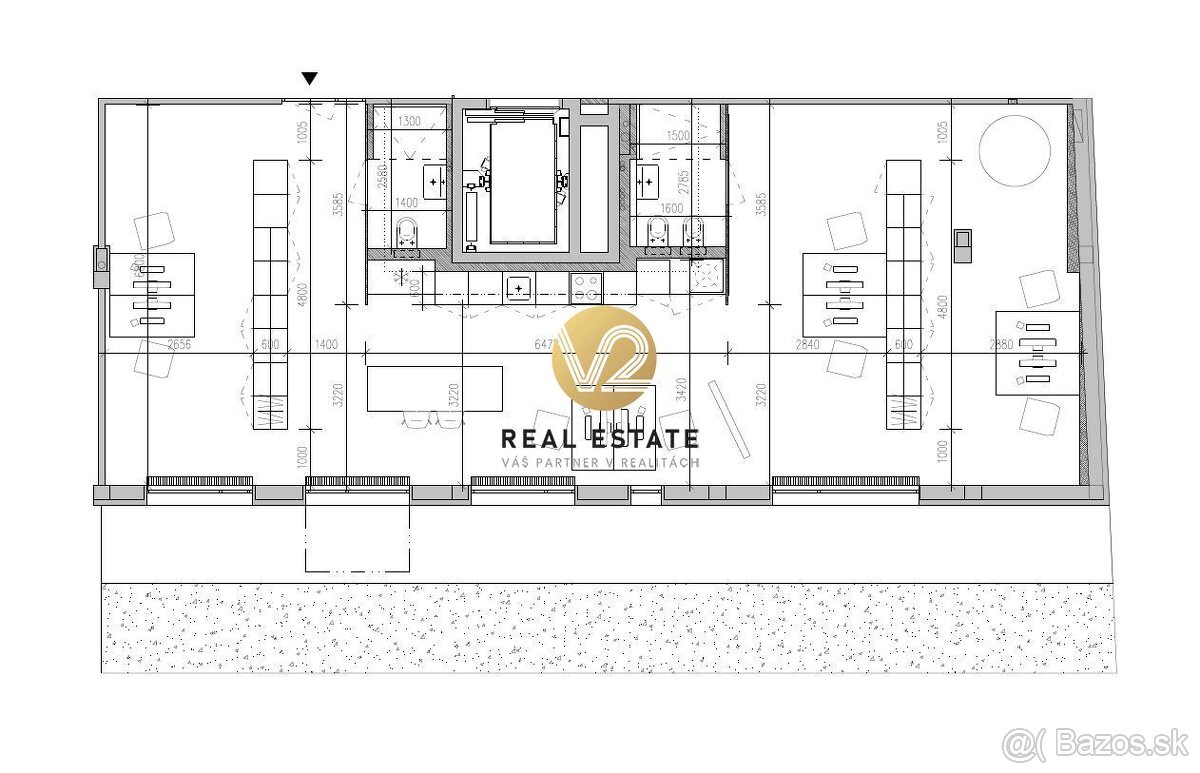 PREDAJ novostavba kancelárie - komerčný priestor 110m2+56m2