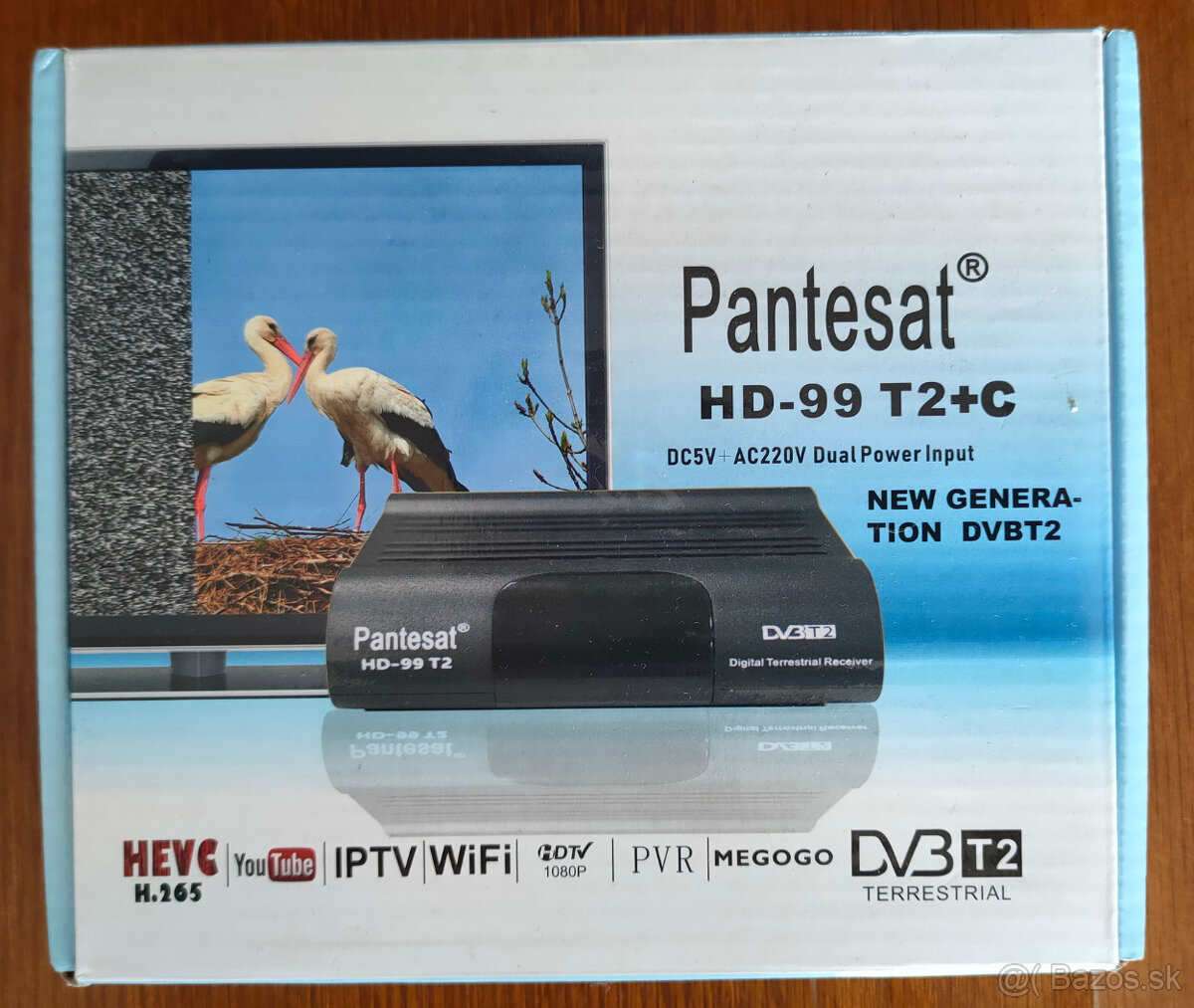 DVB-T2 prijímač - Pantesat HD-99