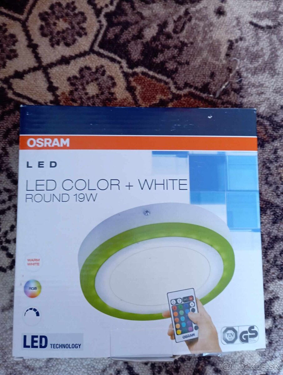 Predám OSRAM svetlo led color white s dialkovym ovladanim