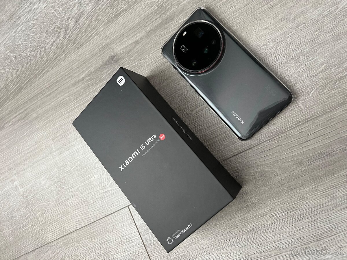 Xiaomi 15 ultra 512gb/16gb čierny