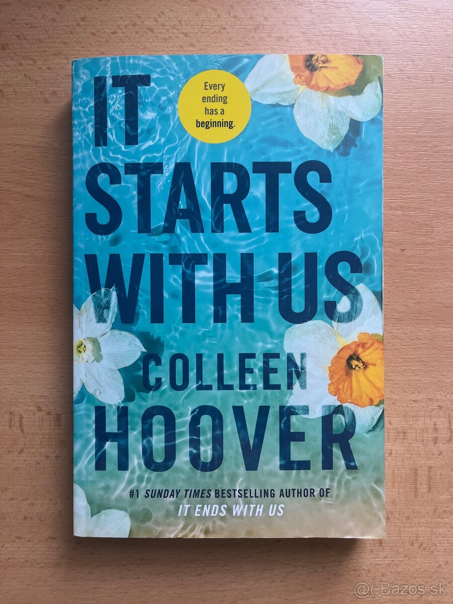 It starts with us Colleen Hoover kniha