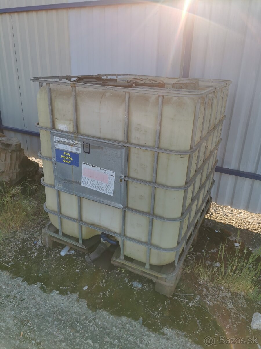 IBC kontajnery 1000l, nádrž na vodu, súd, barel