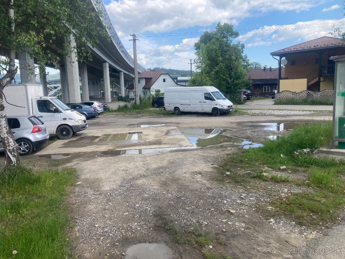 Prenajom pozemku 341m2