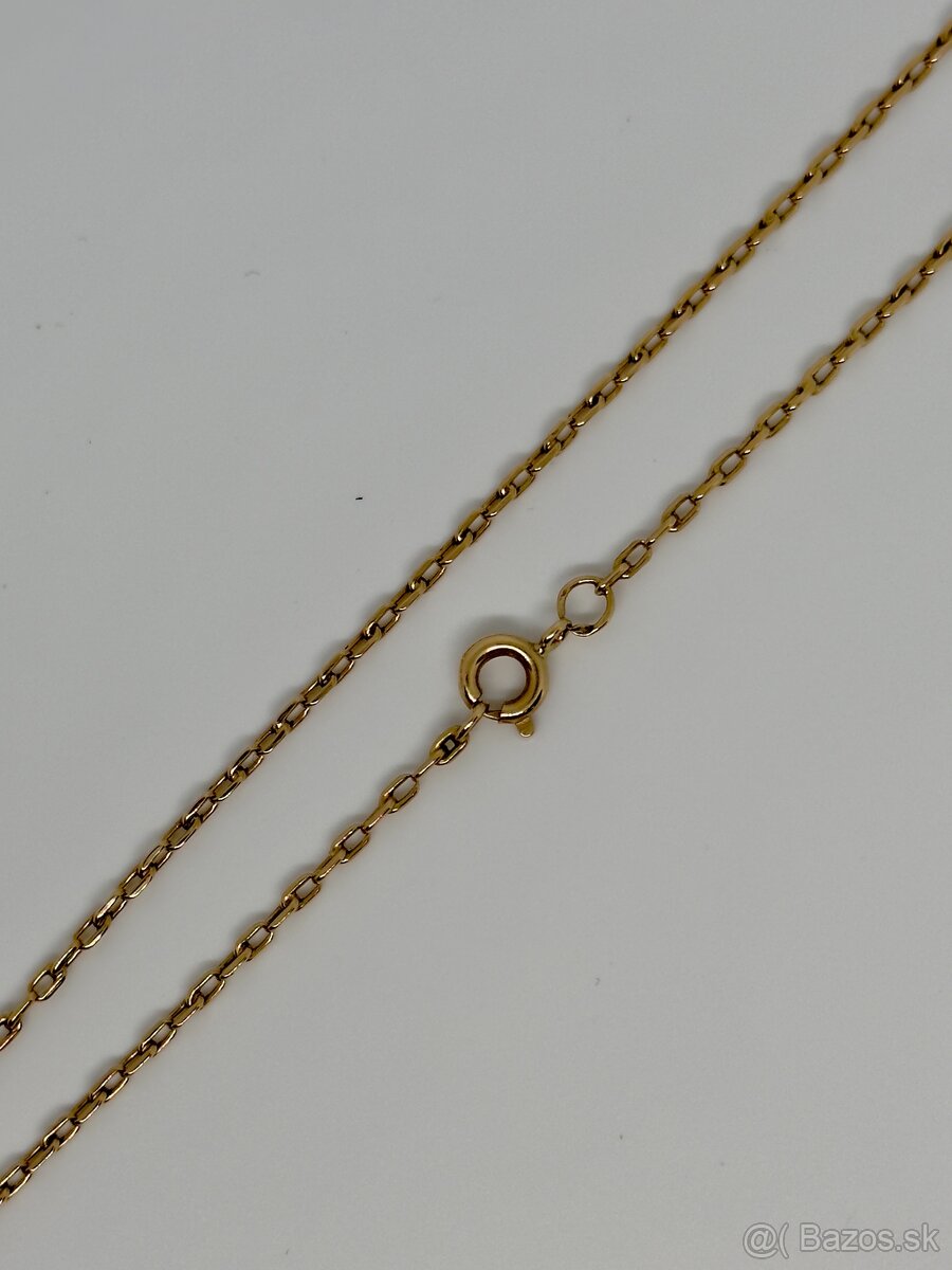 🟡 5. Zlatá retiazka – 14k/585 – 2.3g – 150 €
