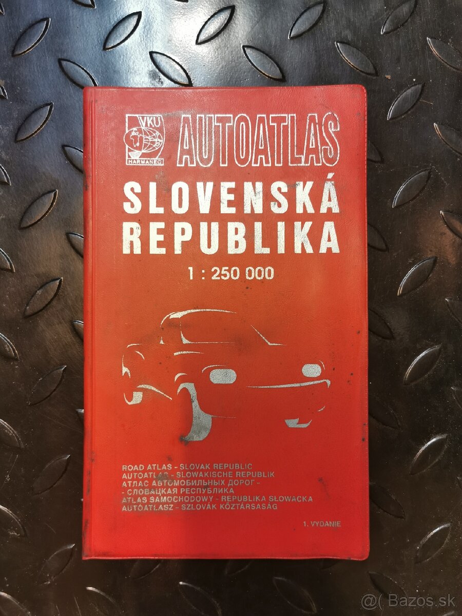 Autoatlas Slovenská republika 1 : 250000