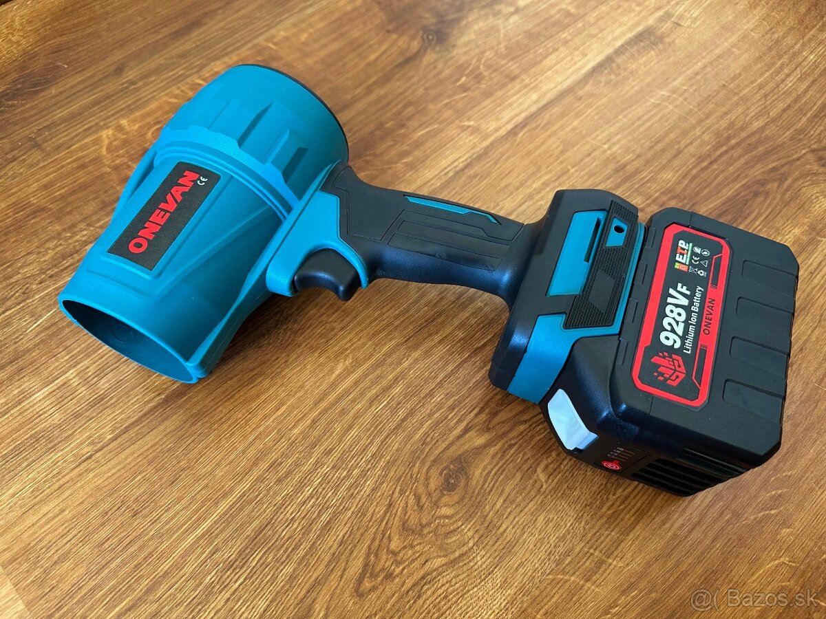 AKU bezuhlíkový TURBO fúkač 2000W / 150 000 ot. / 200 m/s
