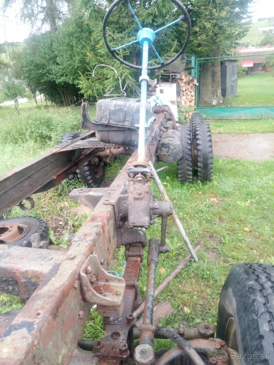 Predám podvozok V3S, vyklápacia vlečka tandemová náprava výv