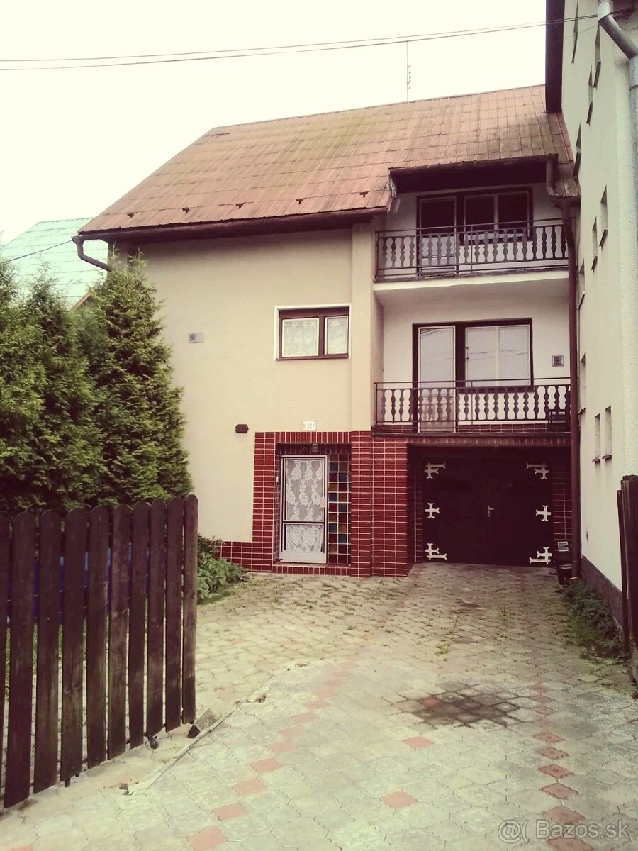 Predaj: Rodinný dom Turzovka s 2 bytovými jednotkami
