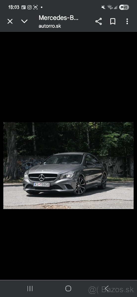 Mercedes Benz Cla 180