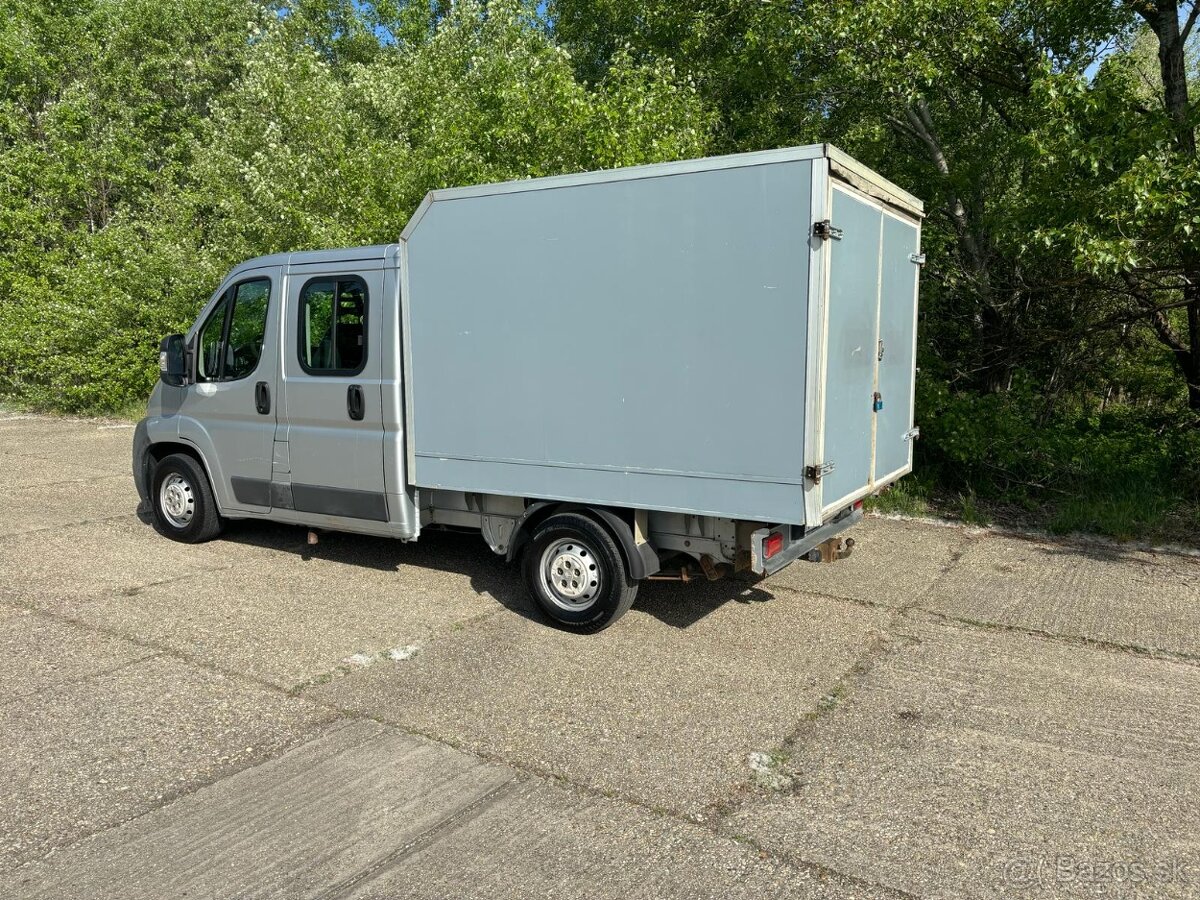 Citroen Jumper 2.2HDi 74kW 7 miestna dvojkabína klima