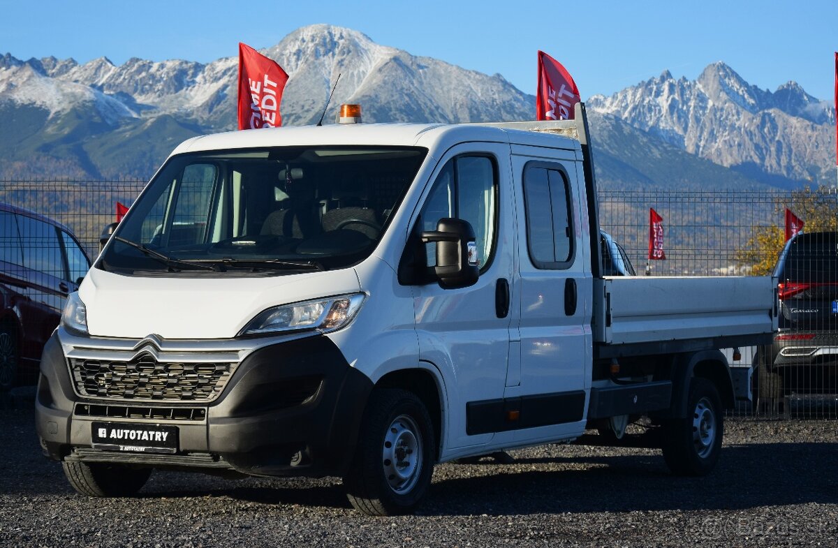 Citroen Jumper Valník - 7 miest - 112 983 km - DPH