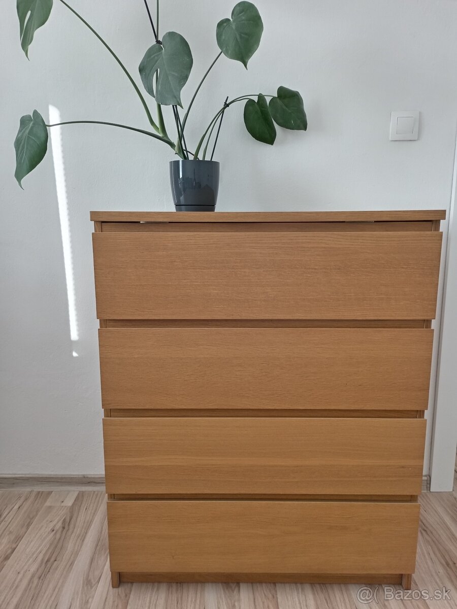 Predám komody Malm IKEA