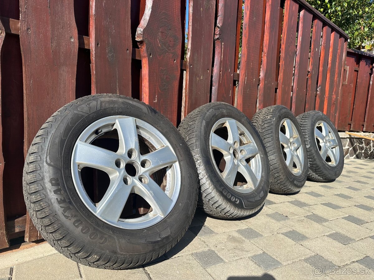 Elektróny 5x112 R15+ zimné pneu