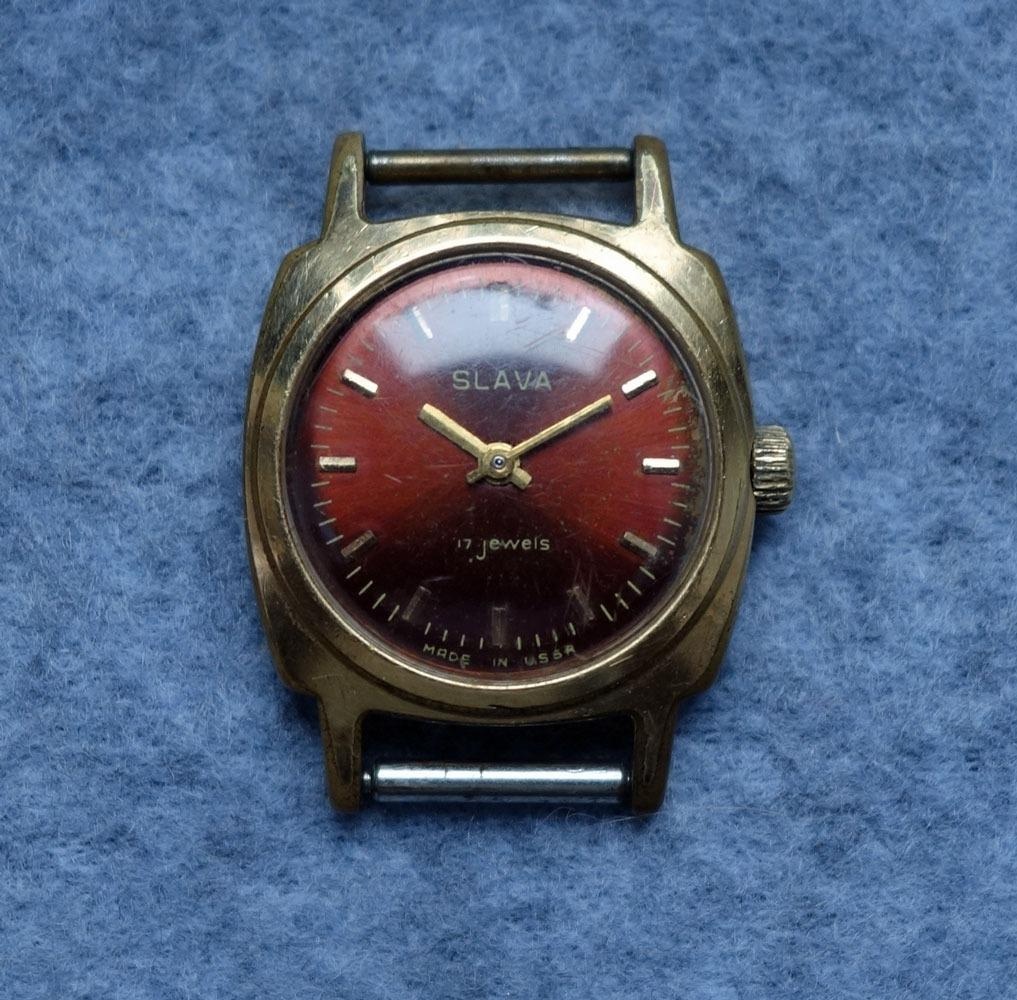 Vintage stare hodinky SLAVA (ZSSR)