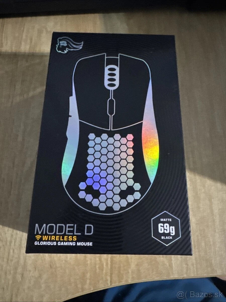 Nová bezdrátová herní myš Glorious Model D Wireless.