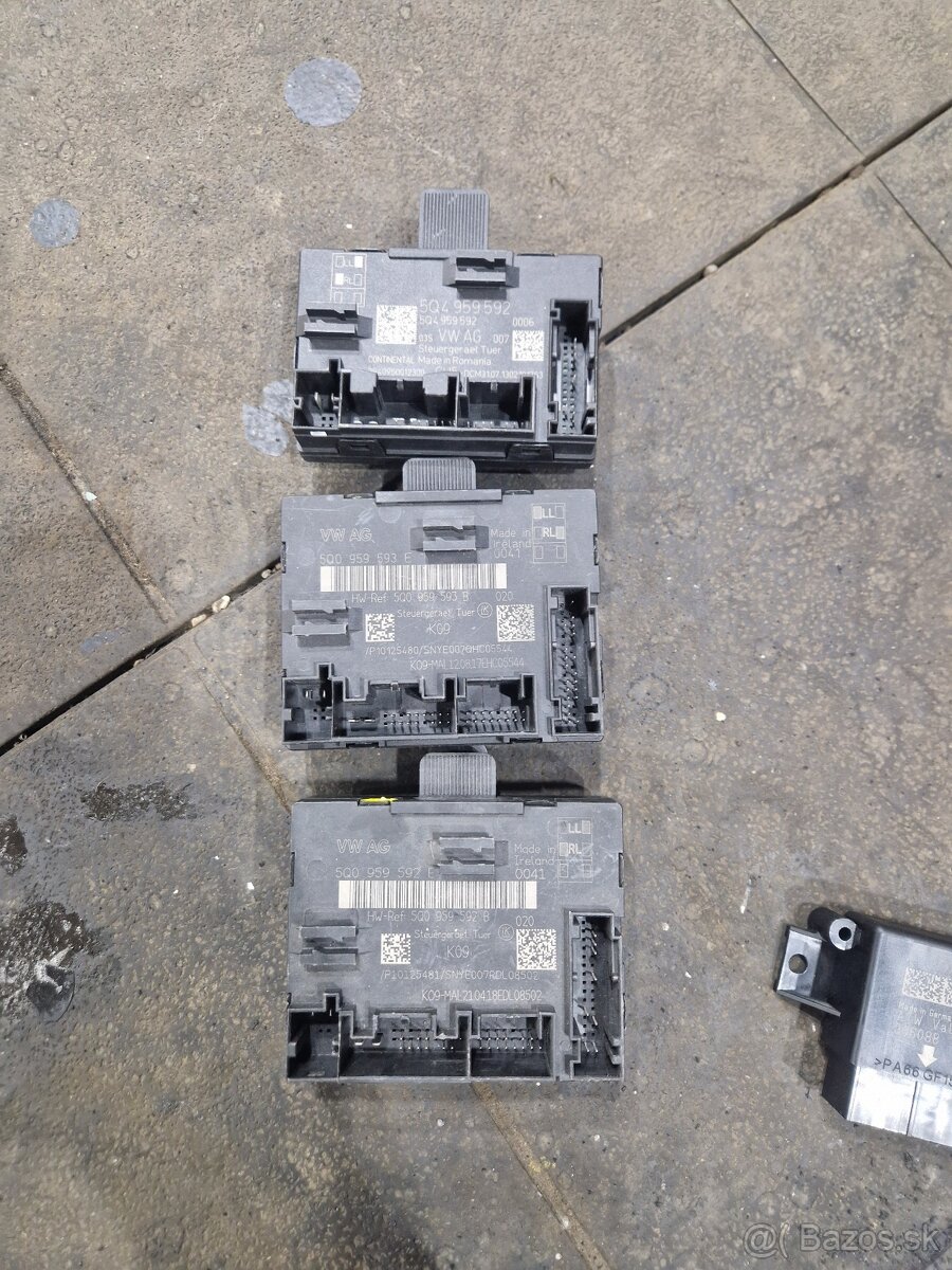 Riadiaca jednotka dverí Superb 3, Golf 7 5Q0959592E / 593E