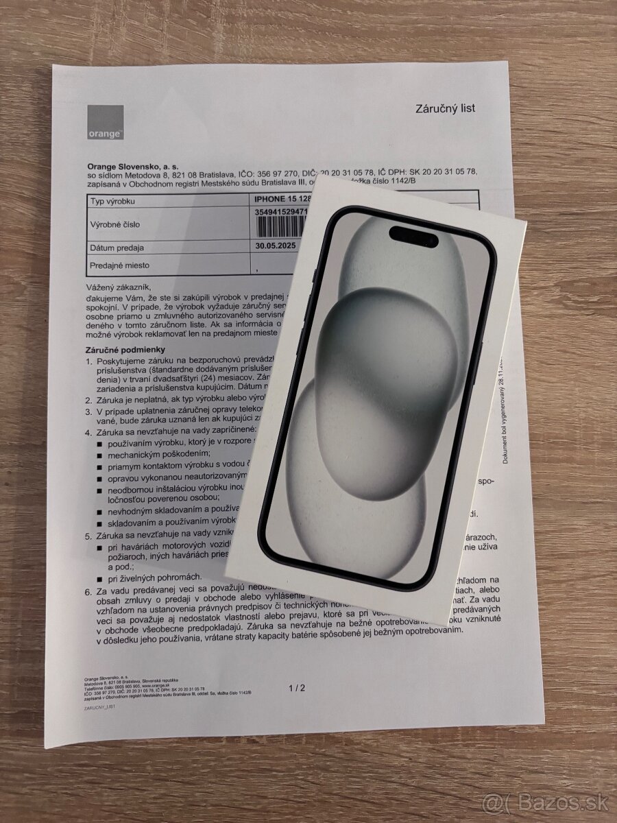 Apple iPhone 15 128GB