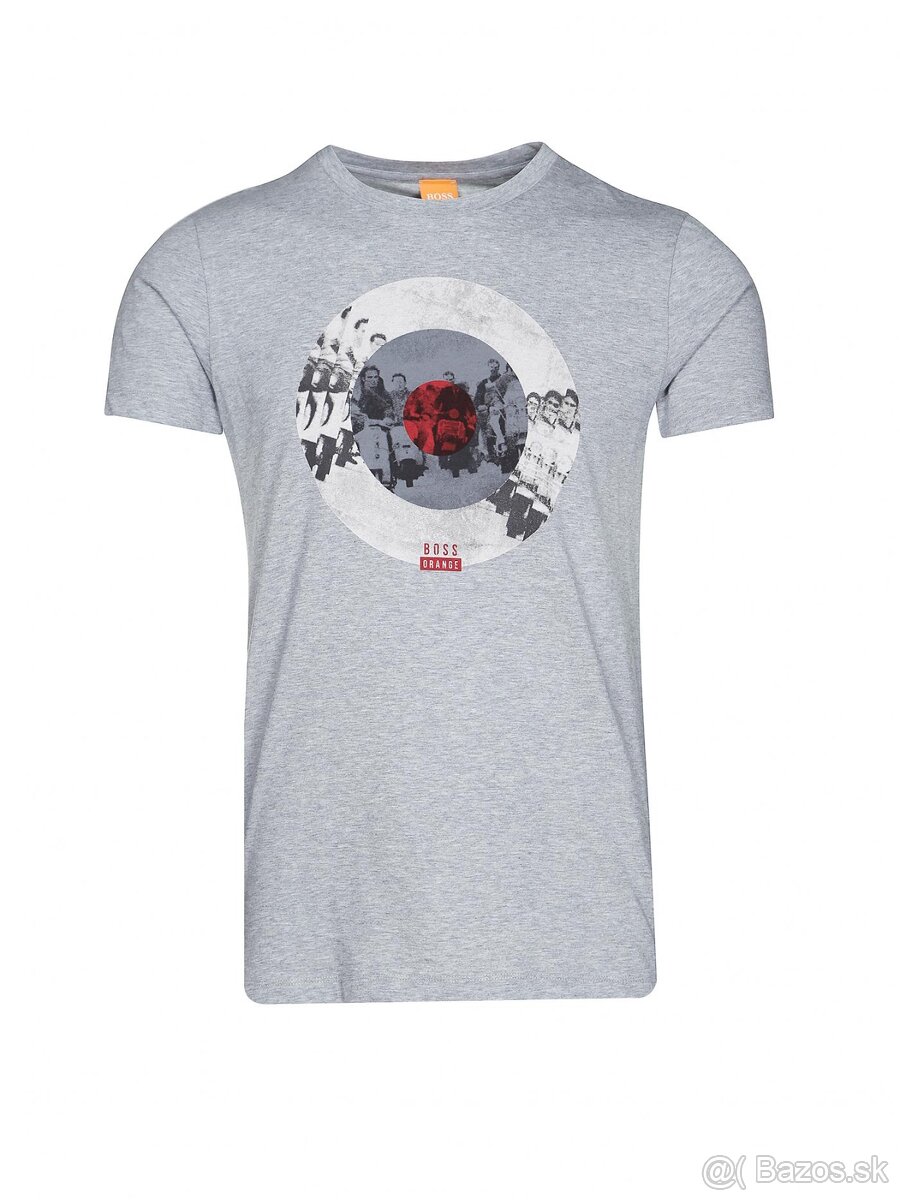 panske tricko BOSS ORANGE velkost M sede /ORIGINAL/