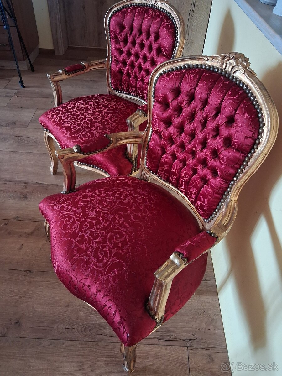 Starožitné kreslá