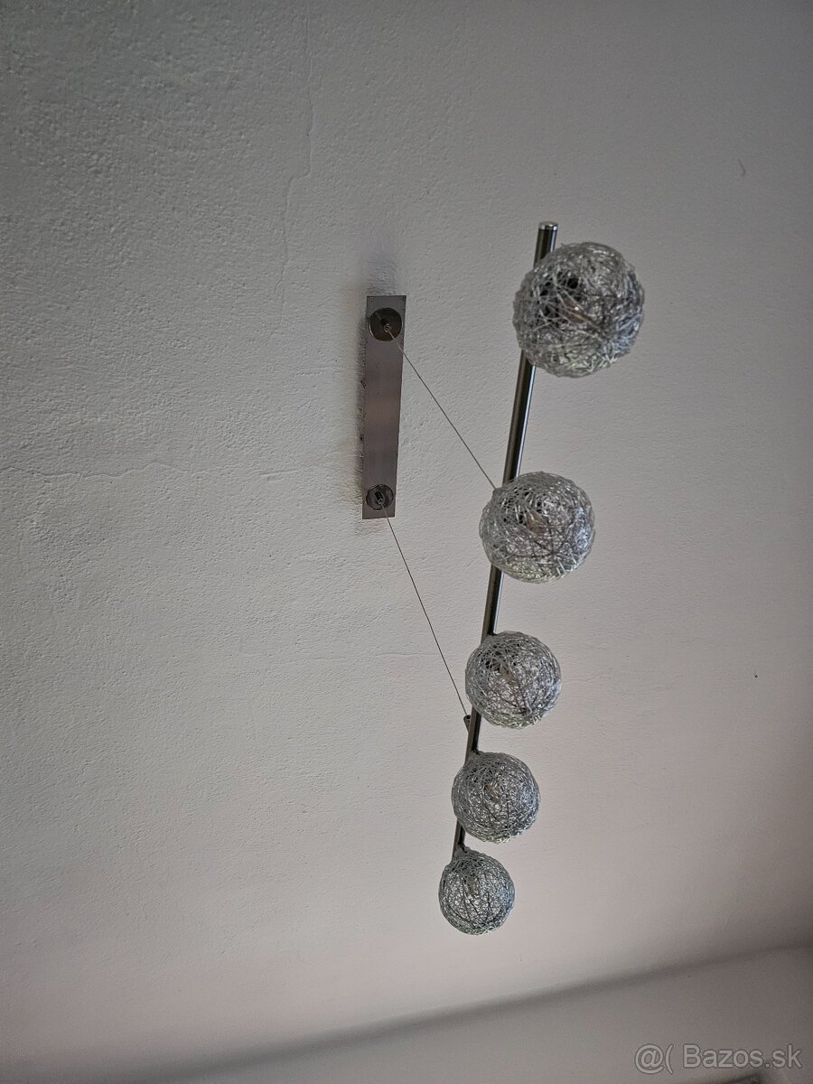 Obyvačkovy luster+nočná lampa