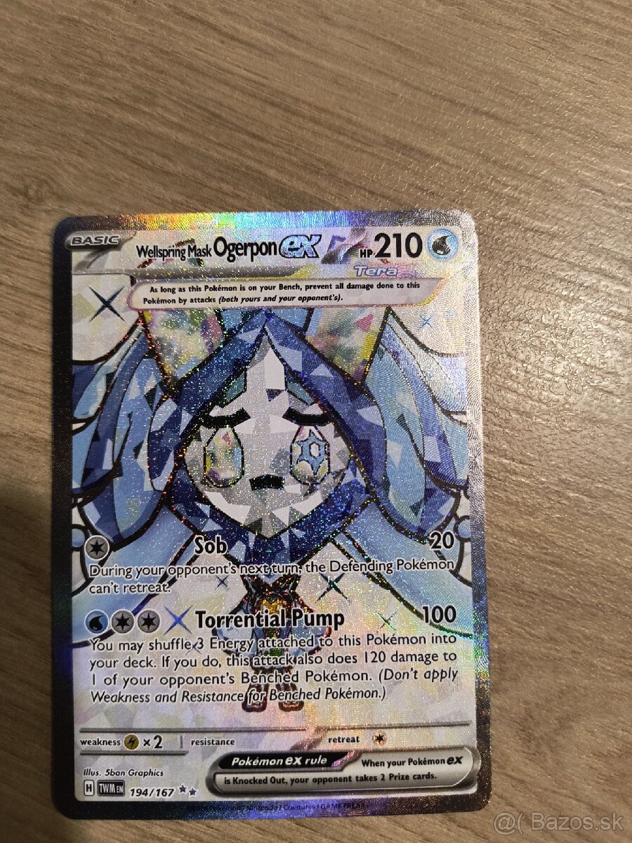 Pokémon karta OgerponEX