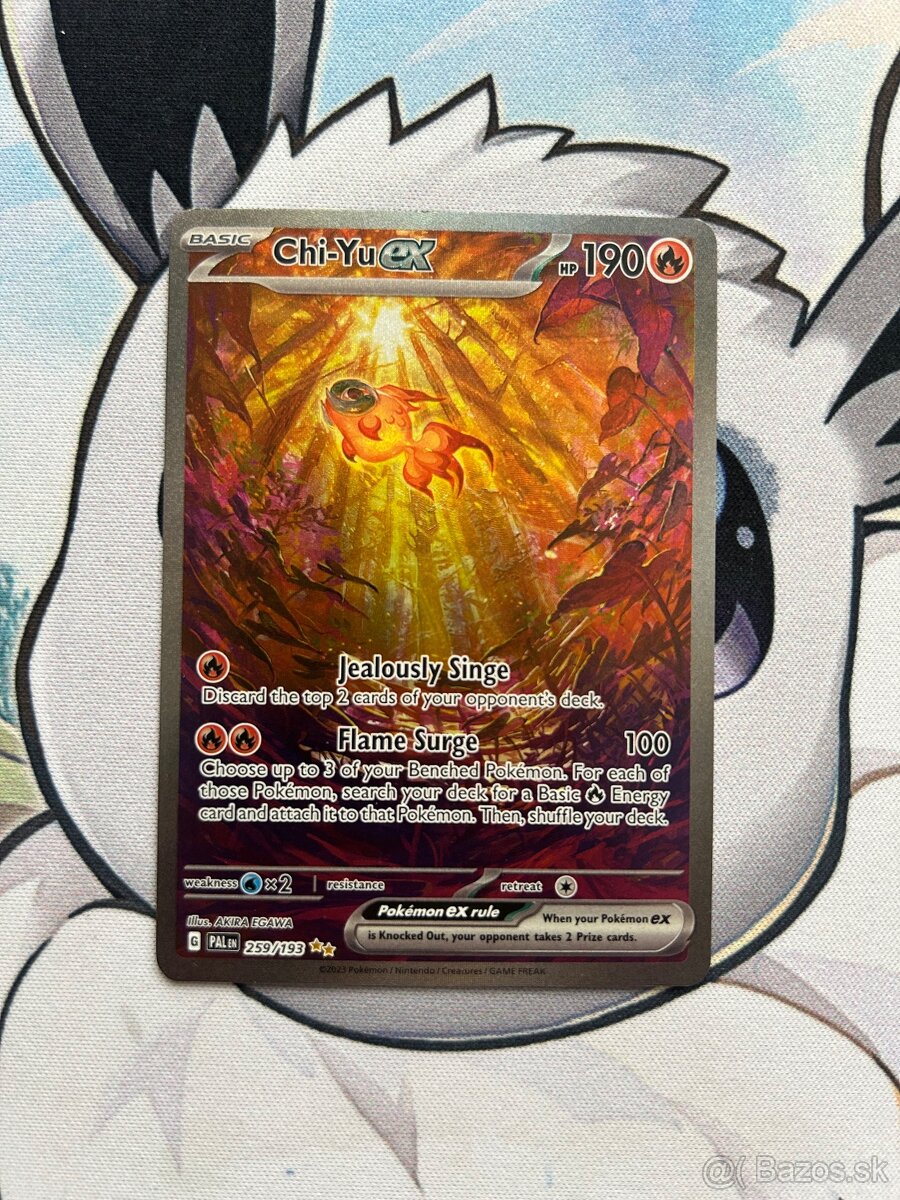 Chi-yu ex, Pokemon karta