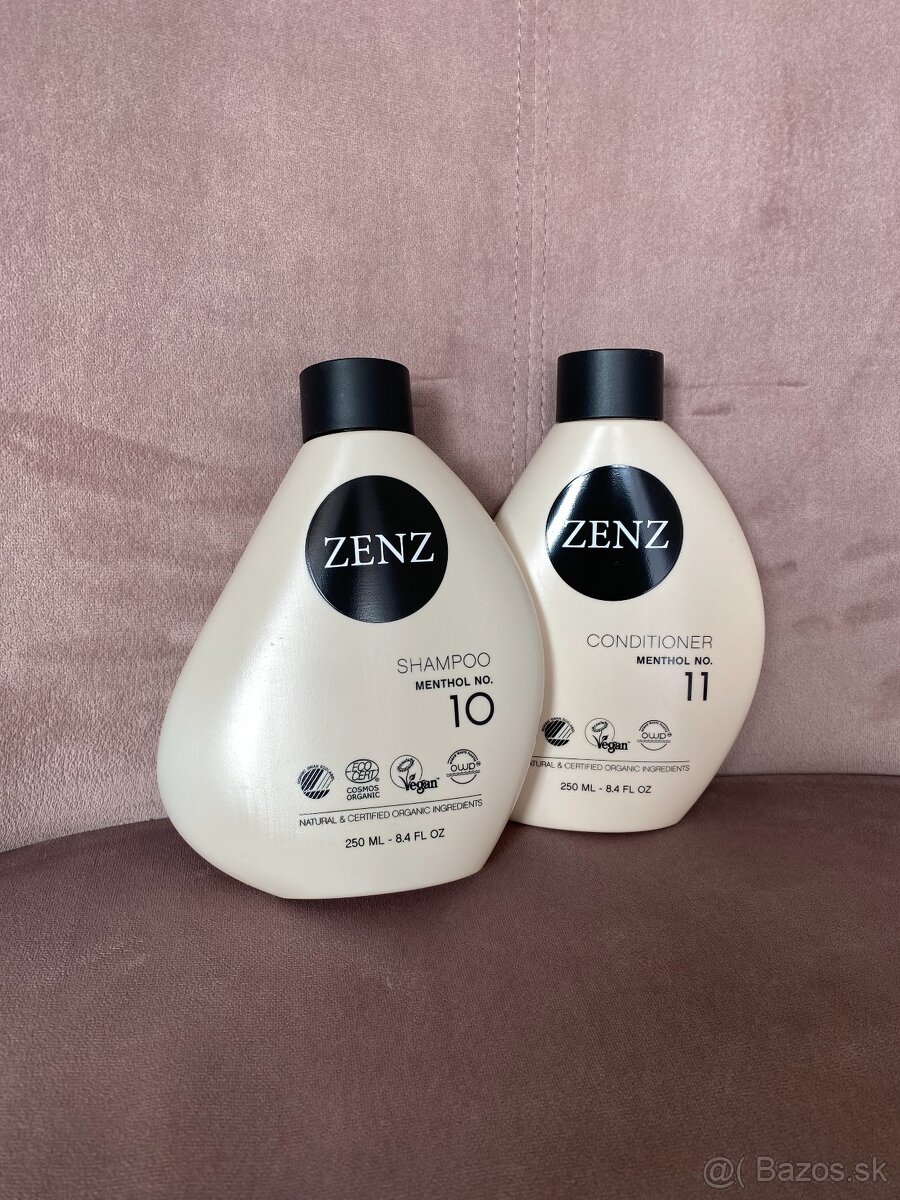 Zenz organic vlasová kozmetika šampón a kondicionér 250ml